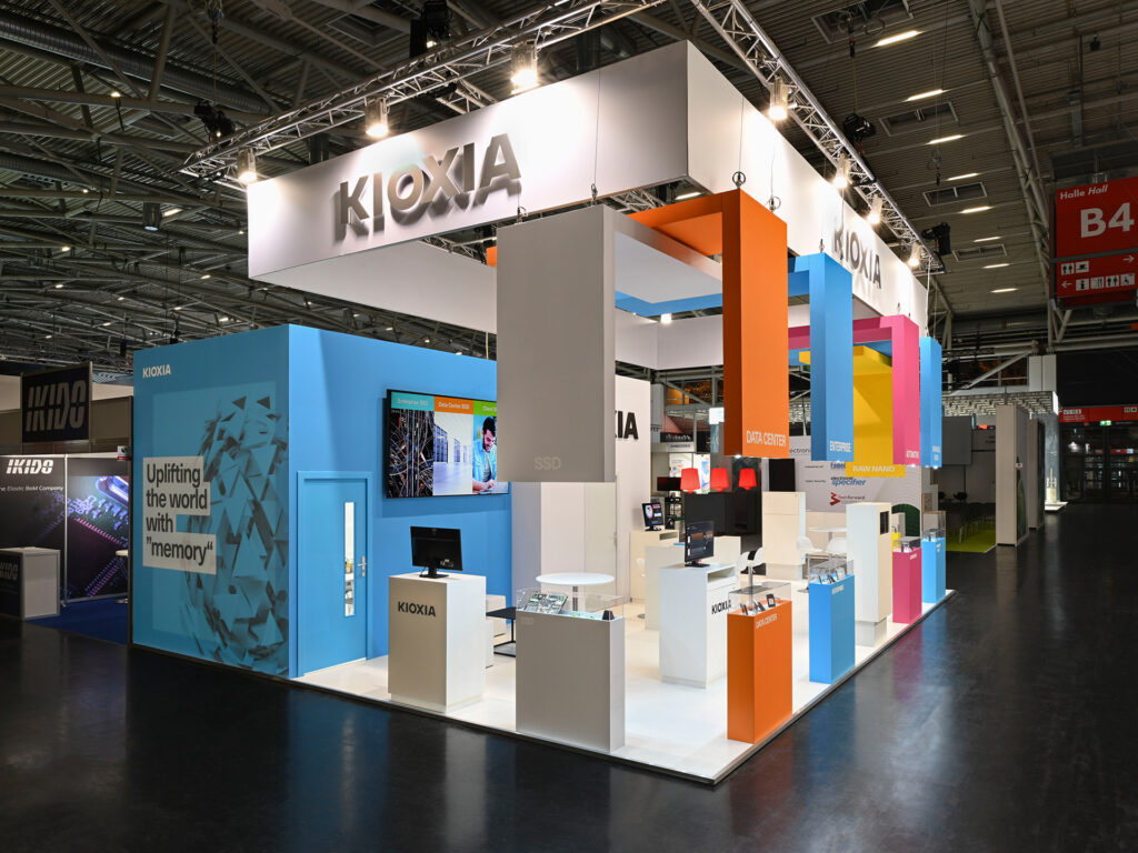 Messebau Ratingen Viavend Kioxia