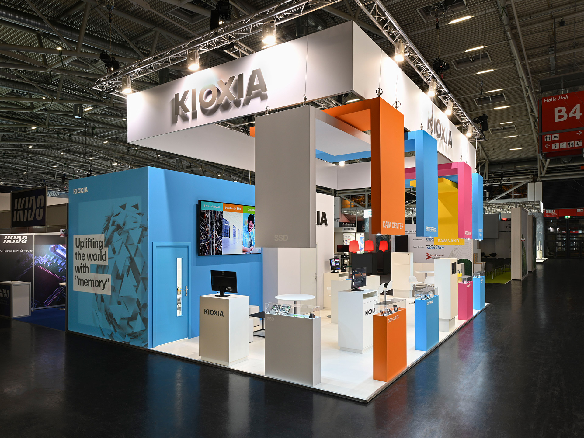 Messebau Ratingen Viavend Kioxia