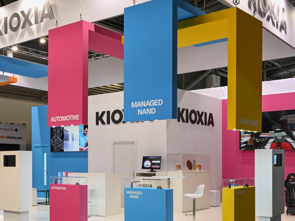 Messebau Ratingen Viavend Kioxia
