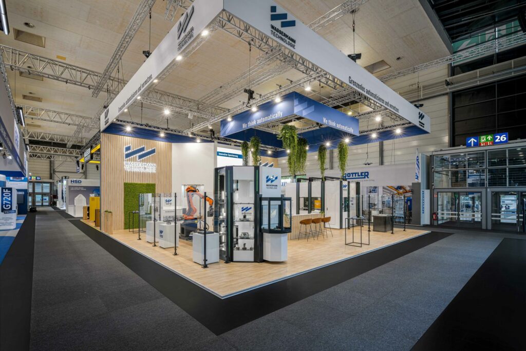 Messebau Ratingen Viavend Referenz Wassermann