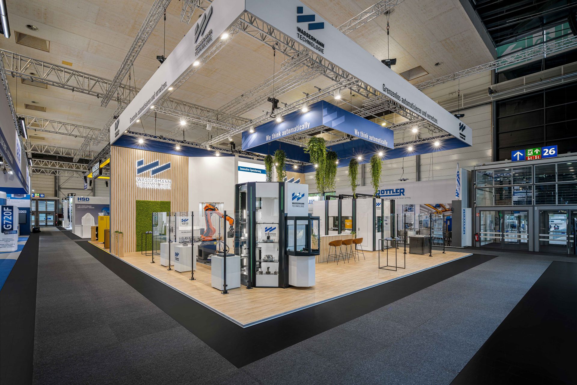 Messebau Ratingen Viavend Referenz Wassermann
